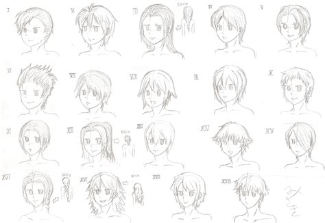 Drawing long male anime hair anime long male hair drawing step by step. Anime Guy Hairstyles Drawing at GetDrawings | Free download