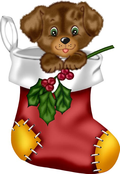 Bundle cute dogs different breeds dressed in vector. Christmas puppy clipart - Clipartix