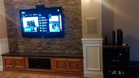 Check spelling or type a new query. Custom Stone Fireplace with Built in entertainment center ...