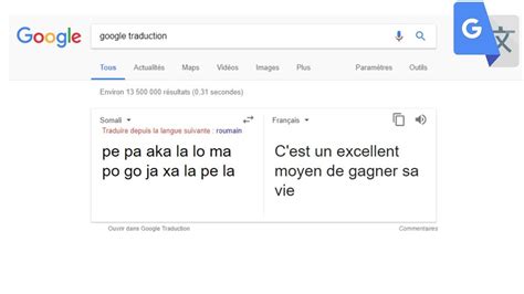 Traductionanglais.fr (traduction anglais en français système gratuit) qui vise à fournir des services de traduction sans erreurs et vous permet de traduire entre toutes les langues, avec son design. Google améliore Traduction à coup de machine neuronale