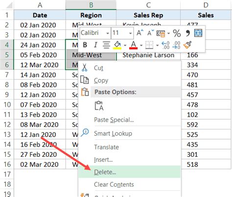 Delete Rows Based On A Cell Value Or Condition In Excel Easy Guide