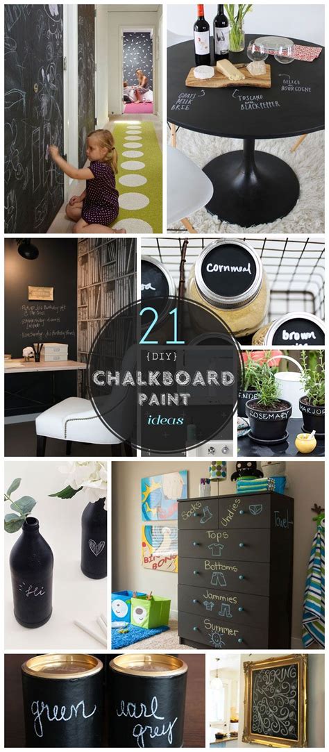 21 Diy Chalkboard Paint Ideas That Are Brilliantly Creative Diy