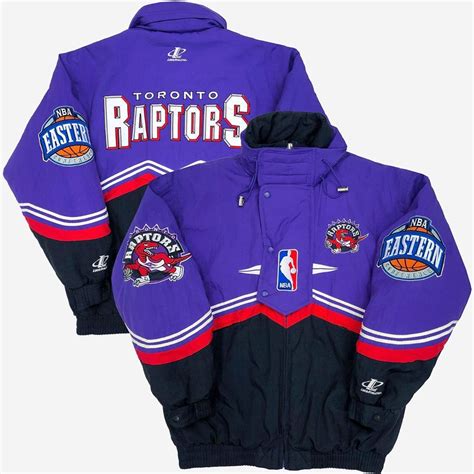 Buy authentic raptors nba jackets! Vintage 90s NBA Toronto Raptors Colorblock Jacket | Hoody ...