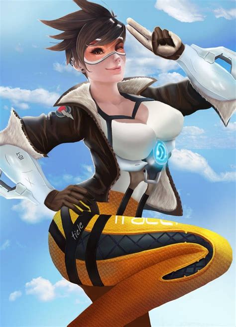 Pin By Phelicia Wong On Overwatch Overwatch Tracer Overwatch Fan Art