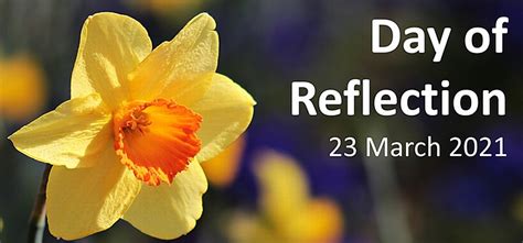 National Day Of Reflection 23rd March Christ Church Uxbridge
