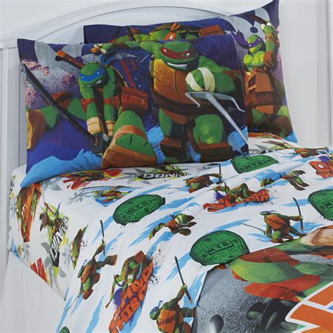 We provide major countries size for selection. Nickelodeon Teenage Mutant Ninja Turtles Boy's Twin Sheet Set