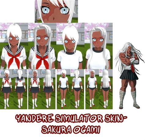 New Skins Danganronpa And Vocaloid Yandere Simulator Amino