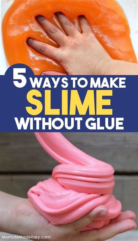 Learn How To Make Slime Without Glue And Without Borax For An Easy All