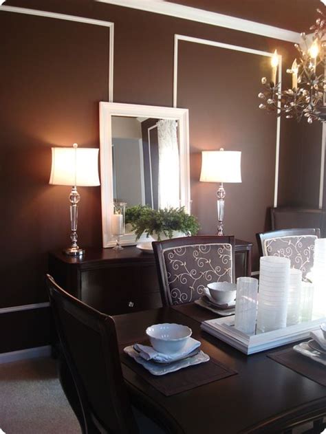 Resume bidding, if the page. Our Home | Dining room updates, Brown dining room ...