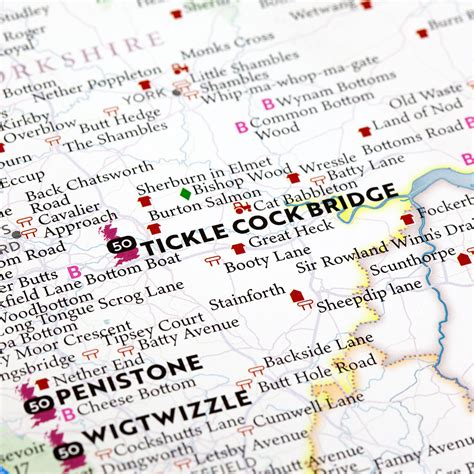 Stgs New Marvellous Map Of Great British Place Names — Standgs