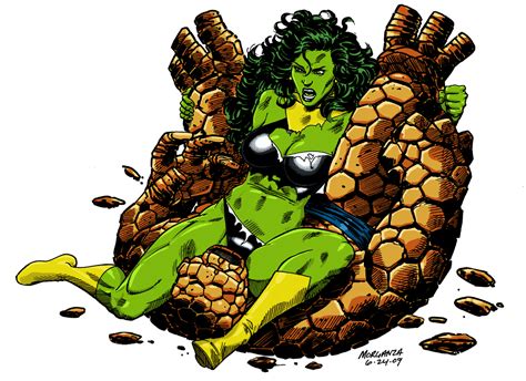 She Hulk Vs The Thing Hot Marvel Universe ~ She Hulk Pinterest Hulk Marvel And Comic