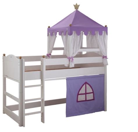 The cabin style roof has little windows to peek out from and the raised sides add peace of mind. Dream Girls Bed/ Designer Mid sleeper/ Luxury Cabin Beds ...