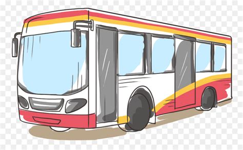 Bus, Mobil, Kartun gambar png