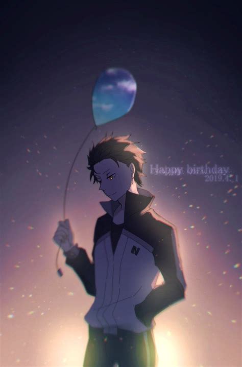 Natsuki Subaru The Brooding Birthday Boy Rezero Anime