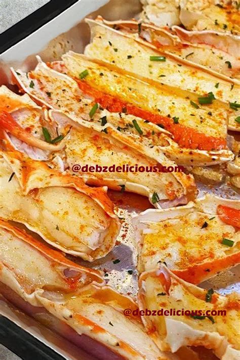 Baked King Crab Legs In Garlic Butter Crab Legs Recipe