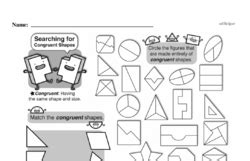 third grade geometry worksheets decomposing shapes edhelpercom