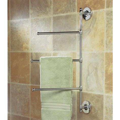 Decorative bathroom towel storage ideas, title: Ideas For The Perfect Bathroom Towel Bars | A Creative Mom