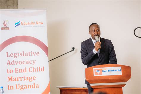 Legislative Advocacy To End Child Marriage In Uganda Joy For Children