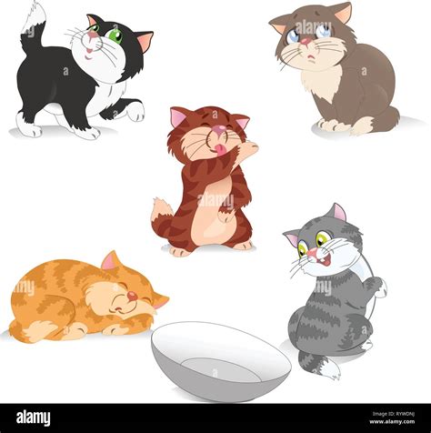 Cartoon Kittens Hi Res Stock Photography And Images Alamy