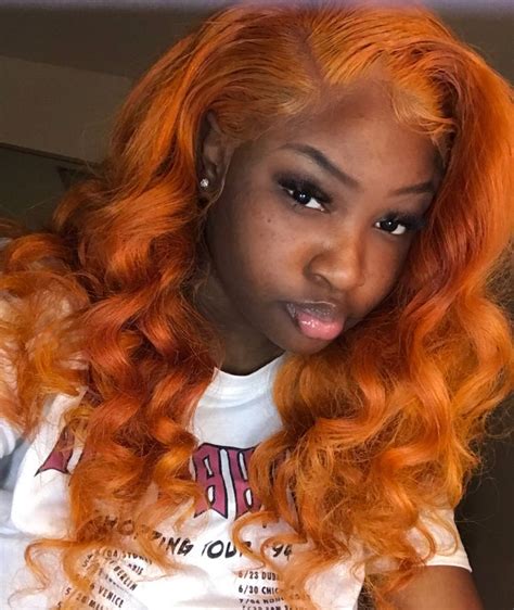 Burnt Orange Hair Color On Natural Hair Shemeka Nielson