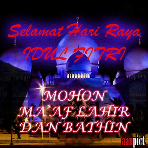 Gambar balasan ucapan selamat hari raya idul fitri. Gambar Bergerak Ucapan Selamat Hari Raya Idul Fitri ...