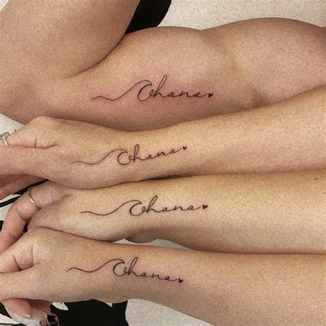 Tatuagem Ohana Ideais Para Tatuar A Express O Havaiana