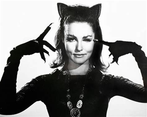Julie Newmar As Catwoman In A Publicity Portrait For The Batman Tv Series 1960’s Julie