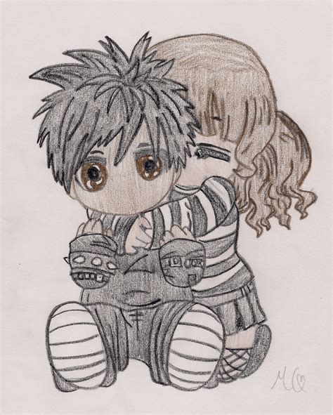 Cute Emo Couple Two By Littlephillion On Deviantart