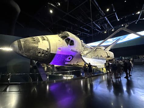 WATCH: The Space Shuttle Atlantis Exhibit Celebrates 10 Years at the