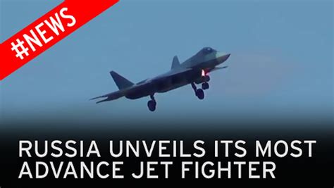 Russia Unveils Its Most Advanced Fighter Jet With Stunning Aerobatic
