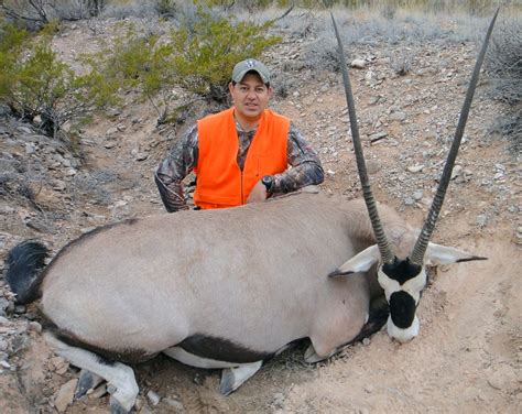 New Mexico Wsmr Oryx Hunts New Mexico Big Game Hunting