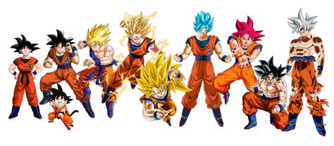 Goku All Forms Wallpaper ~ Goku Jr Son Wallpapers Carisca Wallpaper