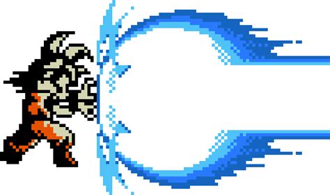 Using the sweeping arm movements. Dragon Ball-z - Kamehameha 8 Bit Clipart - Full Size ...
