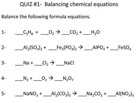 Synthesis, decomposition, single replacement, double replacement, and combustion. PPT - Chemistry Chapter 8 Chemical Equations PowerPoint ...