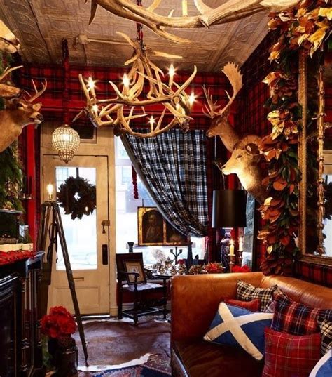 Pin By Pam On Hearth And Home Scottish Decor Scottish Interiors Plaid