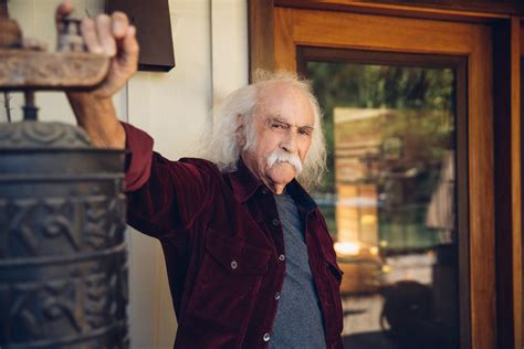 David Crosby Legendary Musician With The Byrds And Crosby Stills