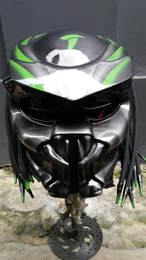 Important legal notices and how to identify your helmet. Amazing item!! Predator Helmet Motorcycle Custom DOT ...