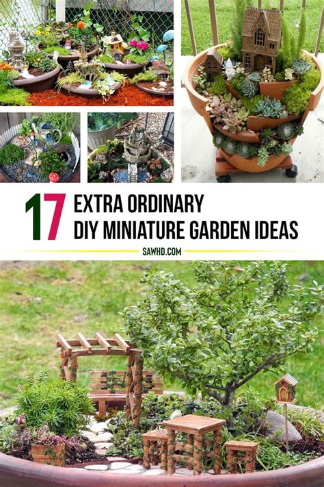 17 Chic And Easy Diy Miniature Garden Ideas Miniature Garden Diy