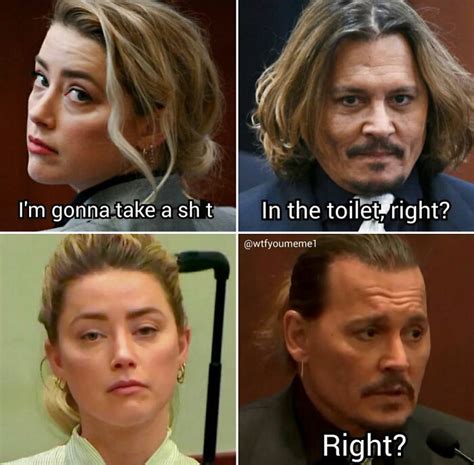 20 Funniest Johnny Depp Vs Amber Heard Court Trial Memes