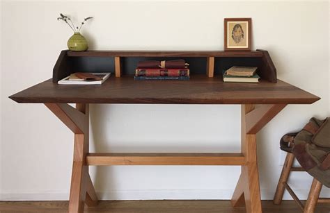 Buy Handmade Ranchwood Modern Walnut Alder Writing Desk Made To