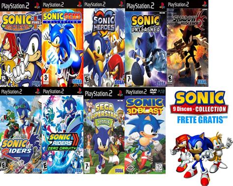 Es una verdadera experiencia de acción, exploración, combate y puzzles, lo cual representa una mezcla de. Sonic Ultimate Collections - Playstation 2 Frete Gratis ...