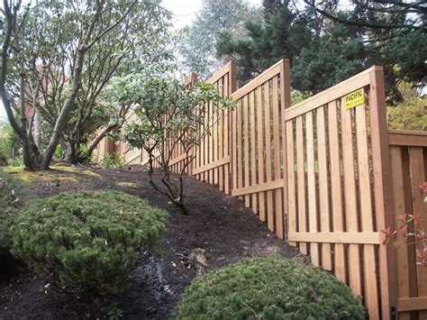 Check out this project if you want to build a sturdy diy fence for your backyard that will take care of both. Pacific Fence and Wire Co - Wood Fence Installation ...
