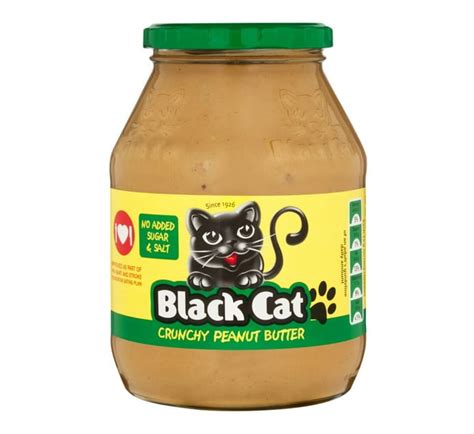 Someones In A Makro Black Cat 1 X 800g Peanut Butter No Additional Sugar And Salt Mood