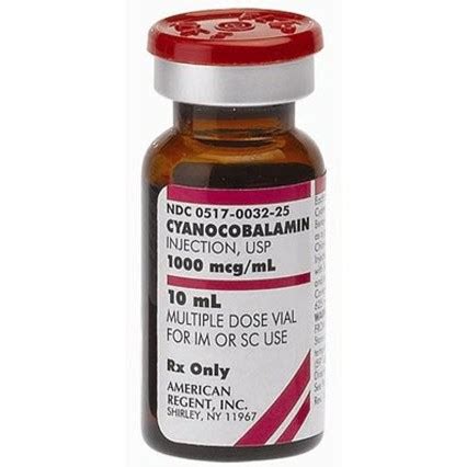 Un mécanisme passif lorsque les quantités sont importantes Cyanocobalamin (Vitamin B 12) Inj 1000mcg