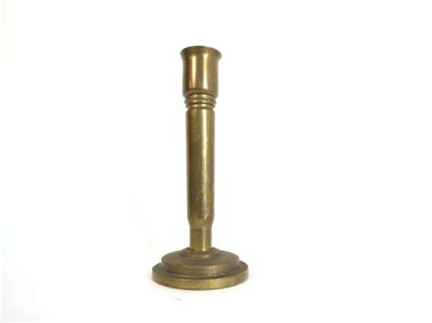 Vintage Brass Bullet Candlestick Candle Holder Trench Art Wwii Era