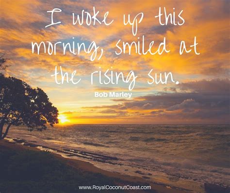 This Morning I Woke Up