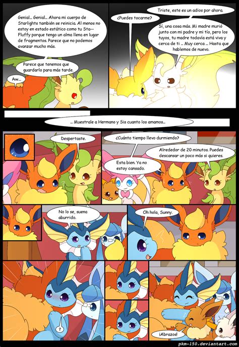 Escuadrón Eeveelutions Eevee pokemon Equipo pokémon Cómics de pokemon