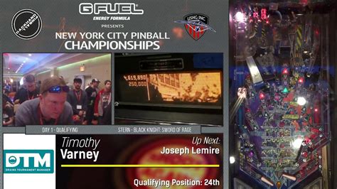 New York City Pinball Championship 2019 Presented By GFUEL A Division