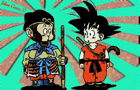 Sun Wukong And Goku Own Work Based On The Manga Dragon Ball By Akira