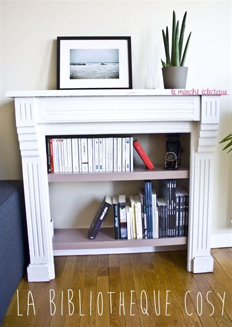 Show low bookshelves some design love by using a repetitive color scheme — note how nicely the vintage zinc crates pair with the brushed steel table lamp — and varying the scale of items on display. 1000+ images about DIY Fireplace Mantels on Pinterest ...
